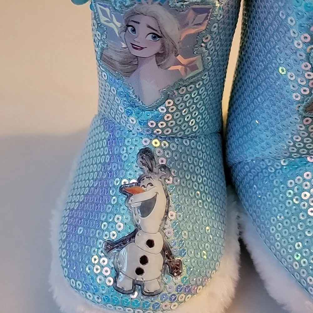 Frozen toddler girls' slippers booties